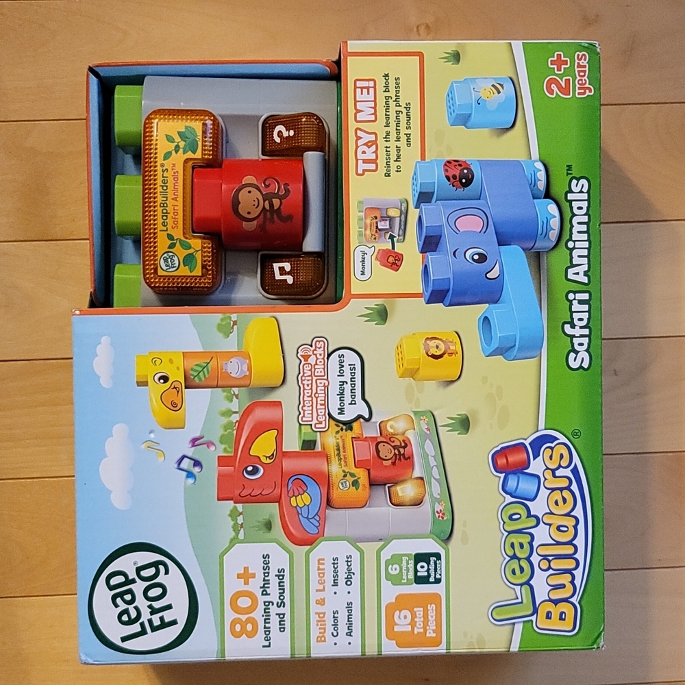 Leap Frog Safari Animals Leap Builders